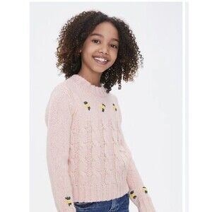 Forever 21 girls Cable Knit Sweater
